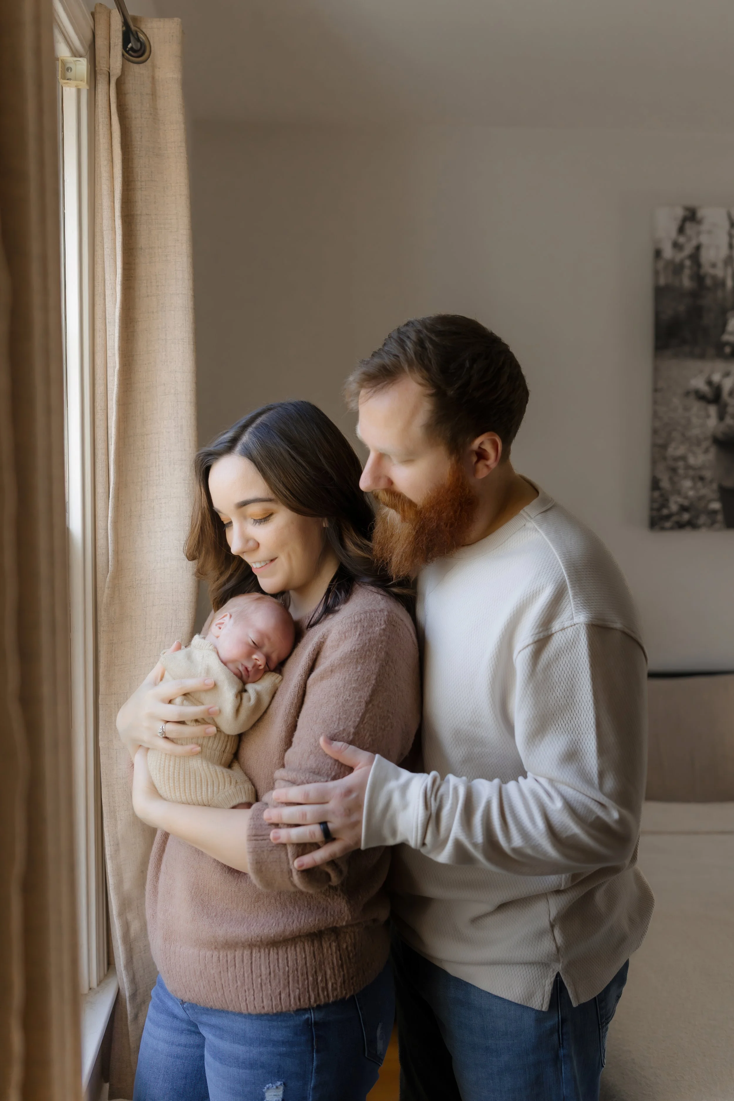 In-Home Newborn Session in Richmond, VA | Just in Time for Christmas