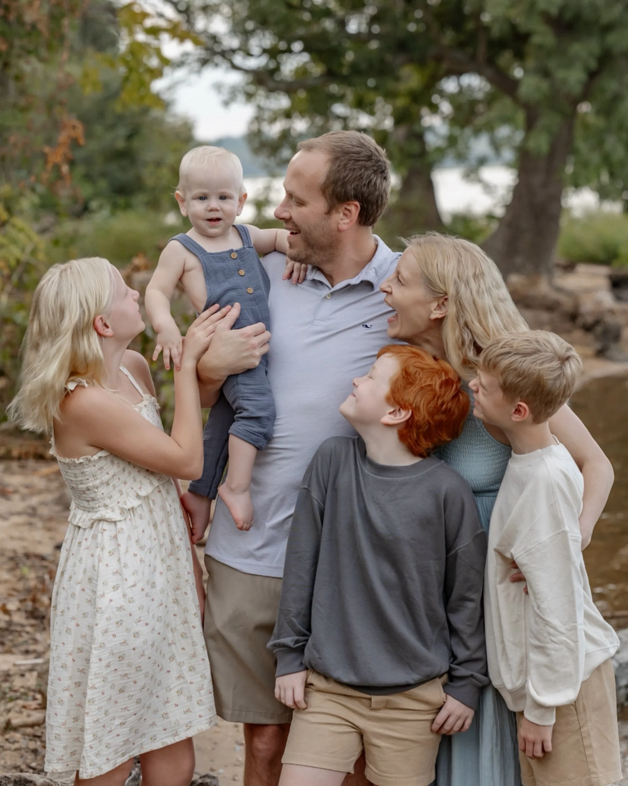 Four siblings, lots of personality, and one very cute little star of the show. 🤍

Baby definitely stole the spotlight during this session, but the big kids were pretty fun too! And these siblings did NOT need much encouragement to get in the river a