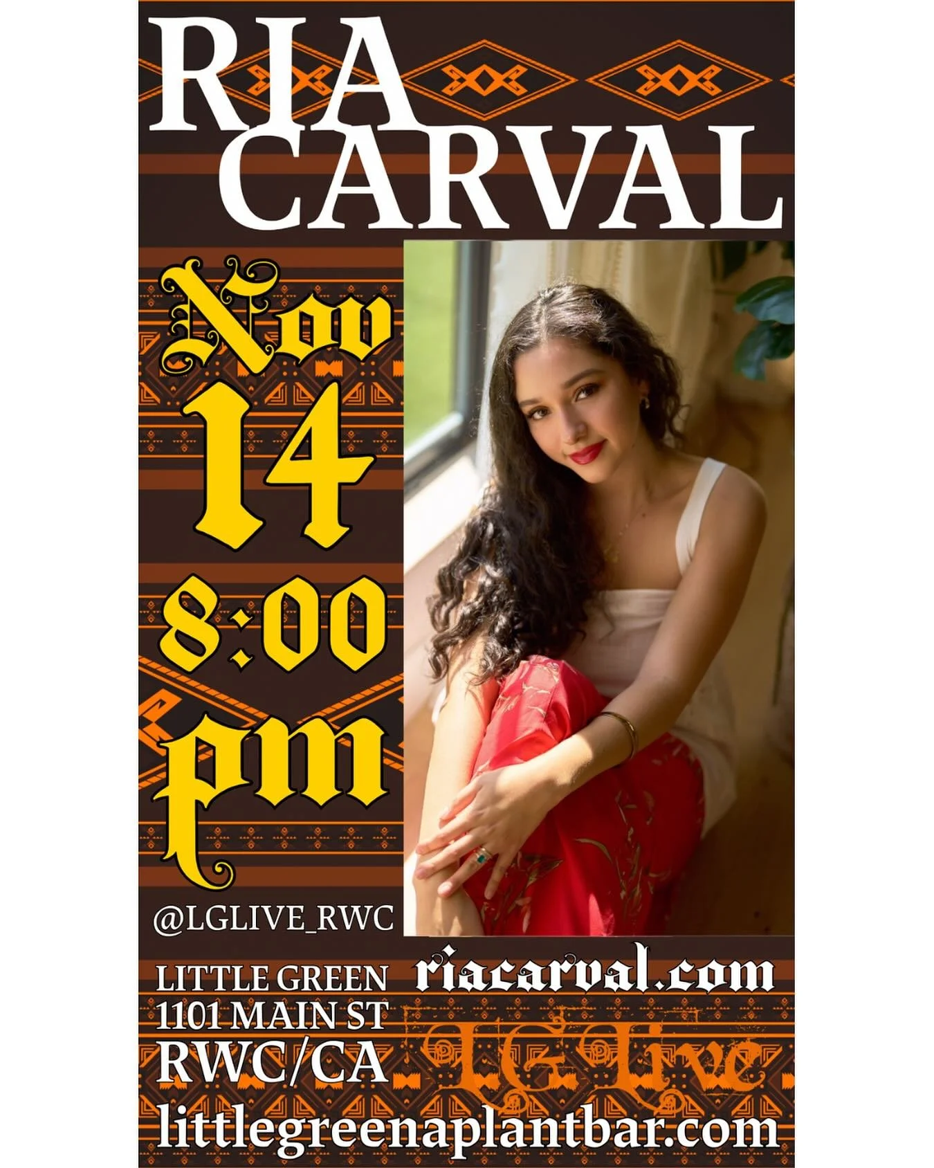 Bay Area petals!! I can&rsquo;t wait to see you Nov 14th at @littlegreenaplantbar @lglive_rwc 🎶🌻
Come through at 8pm for a night full of originals! My most popular songs and the first live performance to hear unreleased music from my new album comi