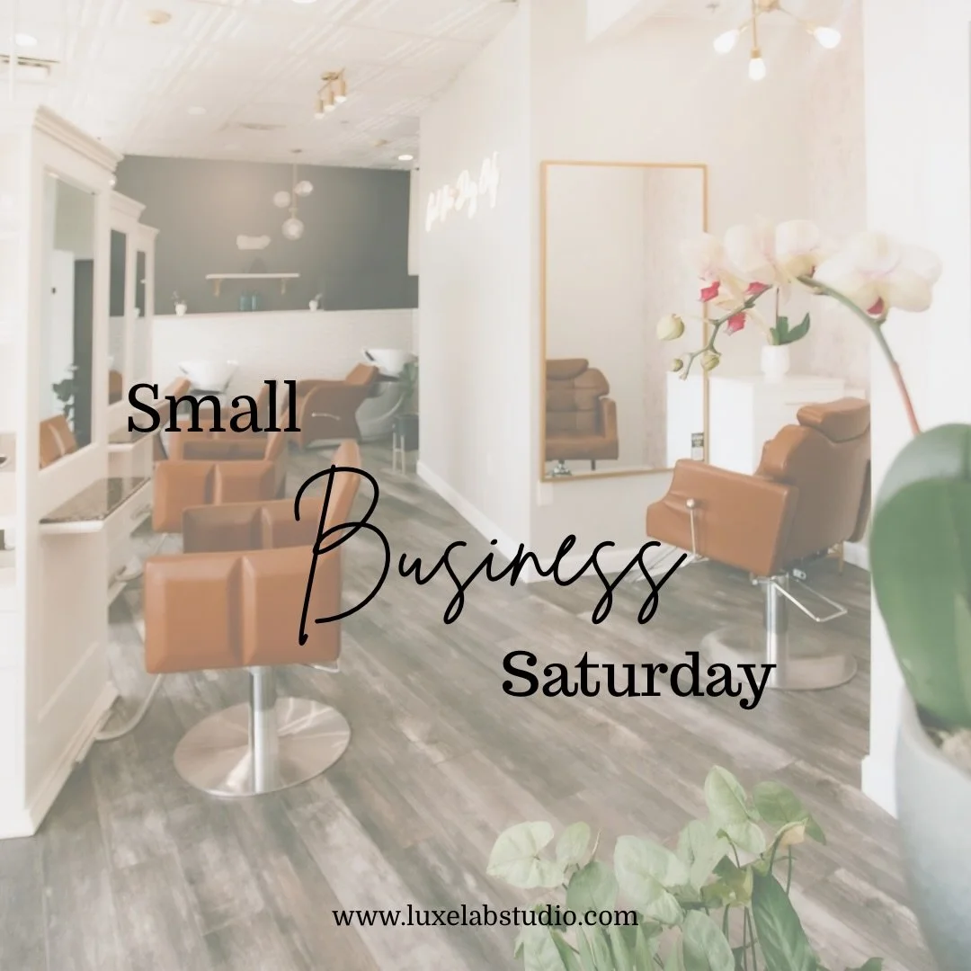 Today we&rsquo;re celebrating Small Business Saturday at LUXE! ⚜️ #shopsmall

Every visit, every referral, every product purchase directly supports our artists and our salon home.
Thank you for choosing a small, women-owned luxury salon. We love you.
