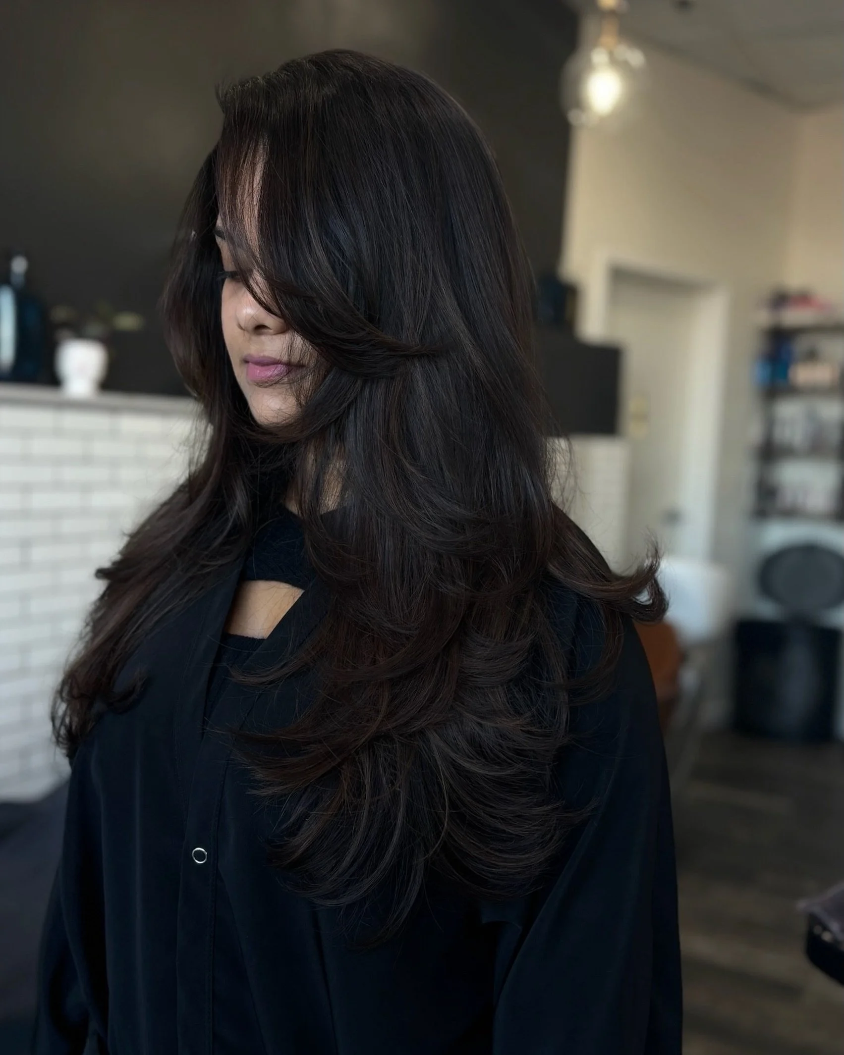 Sleek and Sexy 🖤.

Stylist : @hairbyemily.sullivan 

#TheLuxeStandard
