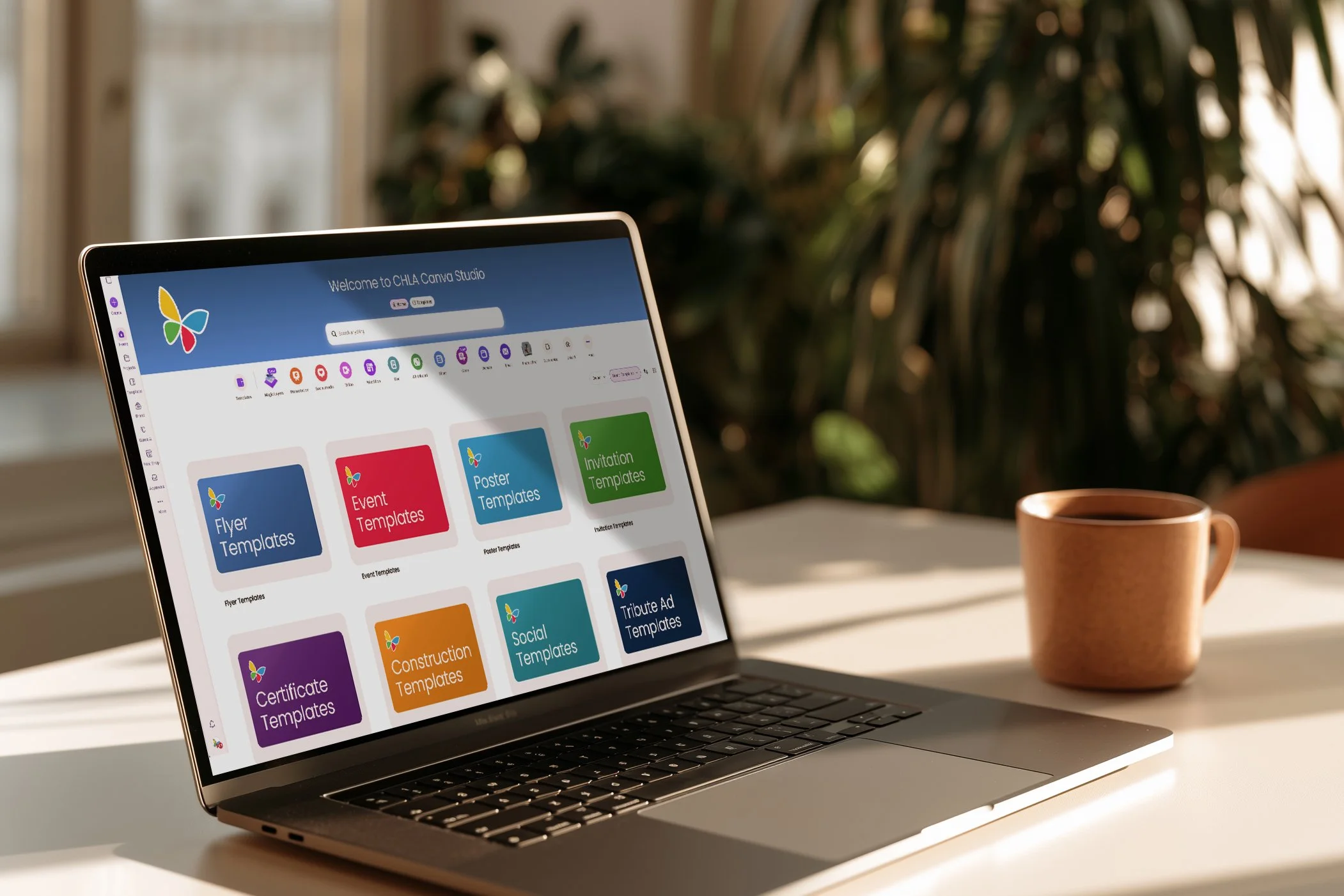 CHLA Canva Enterprise Brand System Library