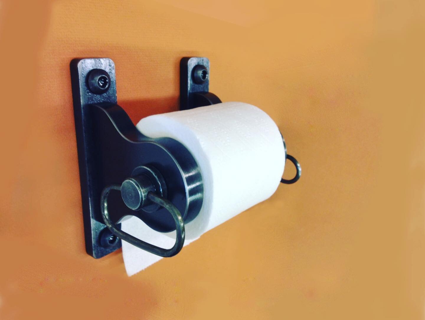 Fun on Friday - who would like a custom toilet paper holder? Why not have fabulous design throughout your entire home? 🧻 

#sculpture #interiordesignideas #bathroomdesign #toiletpaperholder