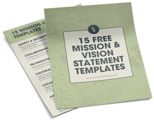 15 Free Mission and Vision Statement Templates — Constant Creates