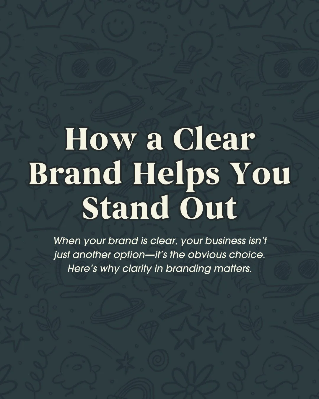 If you're struggling to stand out, a clear, well-defined brand isn’t just a nice-to-have — it’s the key to being memorable.
When your brand identity is on point (think: consistent colors, logos, messaging, etc), people notice. They
