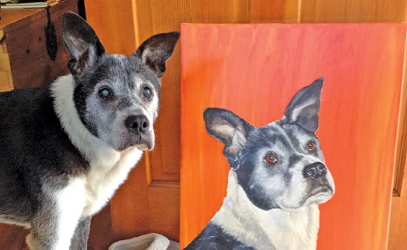 Painting by Daria Mace