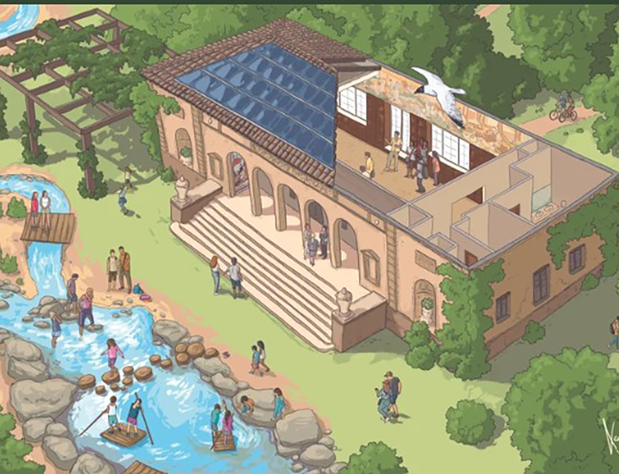 Renderings of the proposed EchoPark, view 2.