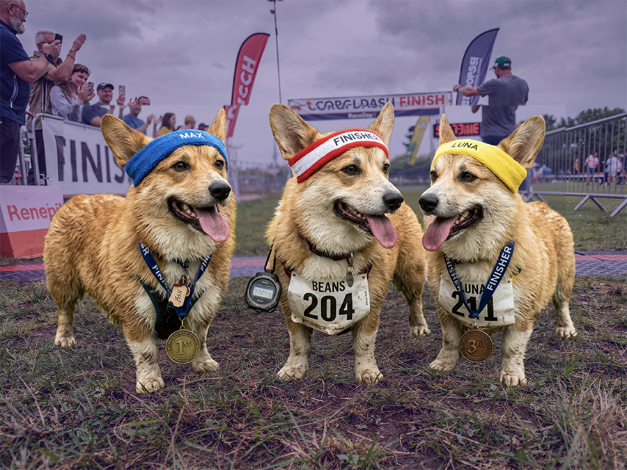 Dueling Corgi Races, Surf Dog Championships, Ugliest/Cutest Pup Winners, and M