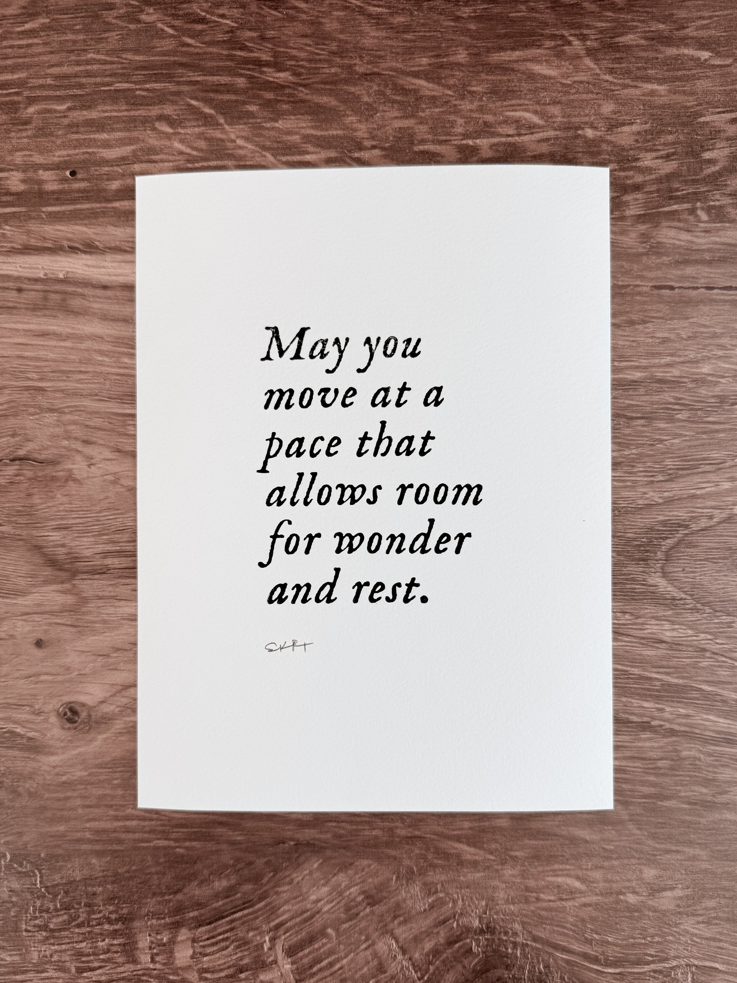 Room for Wonder – Original Print (6x8)