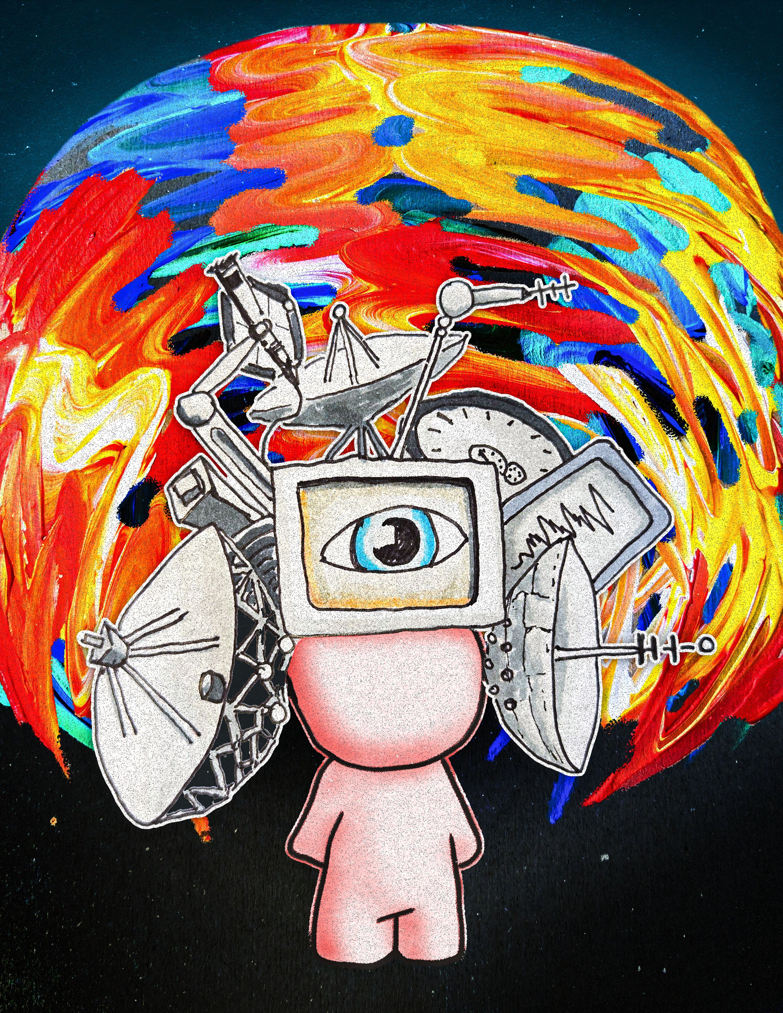 Art by JD Jarolimek, “A Literary Classic: Oxytocin And Dopamine In Autism Spectrum Disorder”