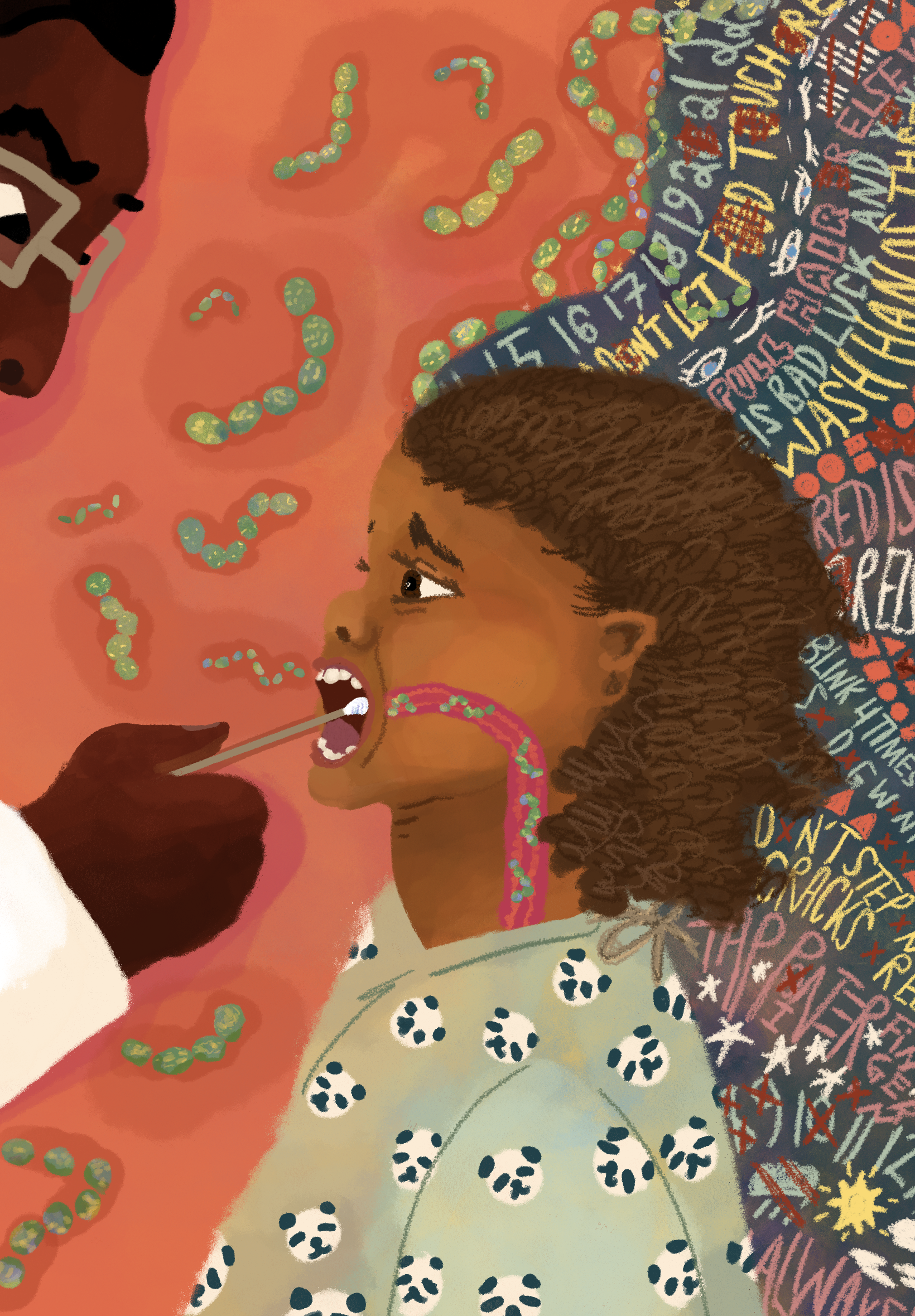 Art by: Leo Mahlke, "PANDAS: A Not so Fluffy Disorder"