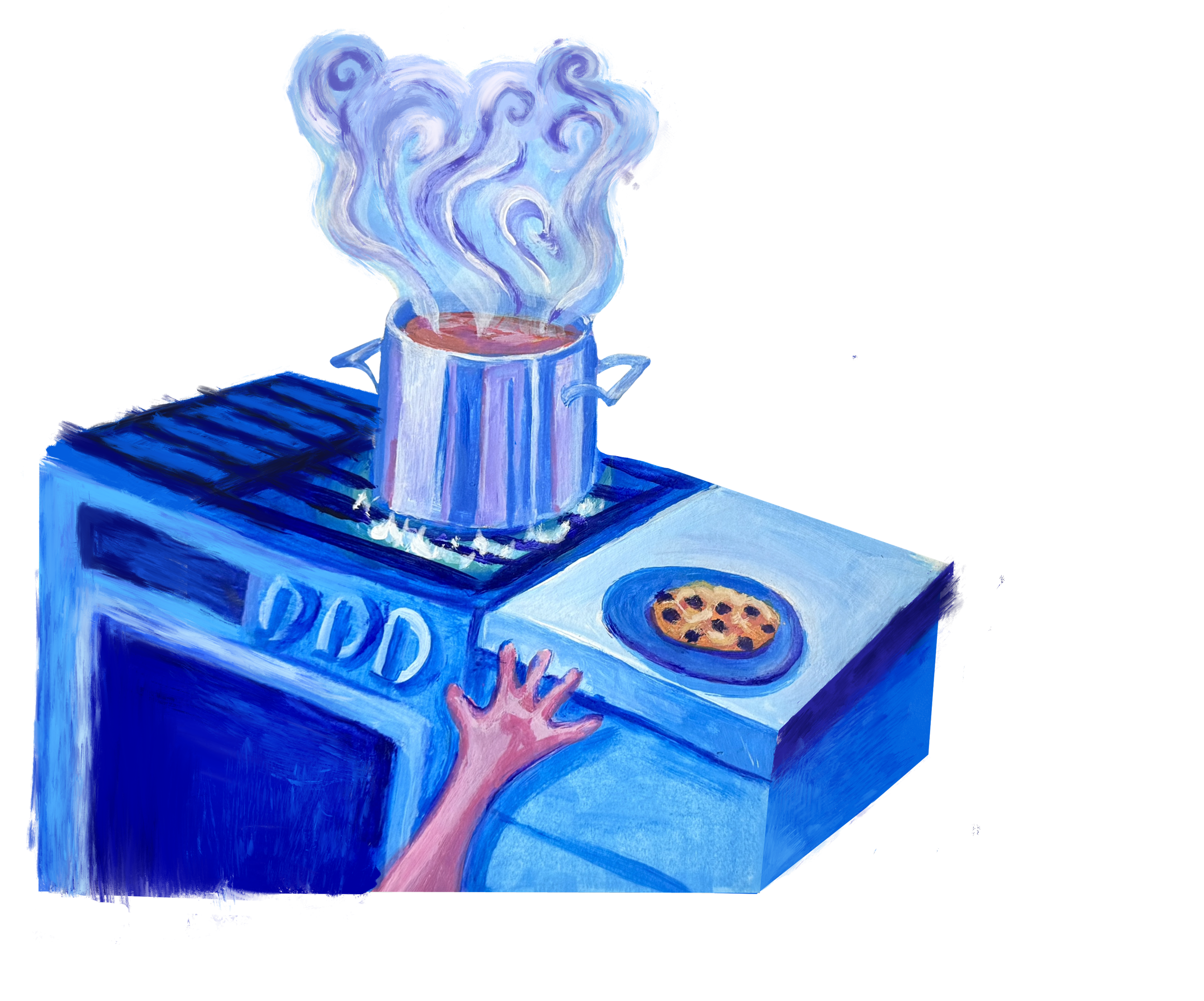 Art by: Sarah McDonald, "Comparing Minds and Machines: What We’ve Learned About Learning"