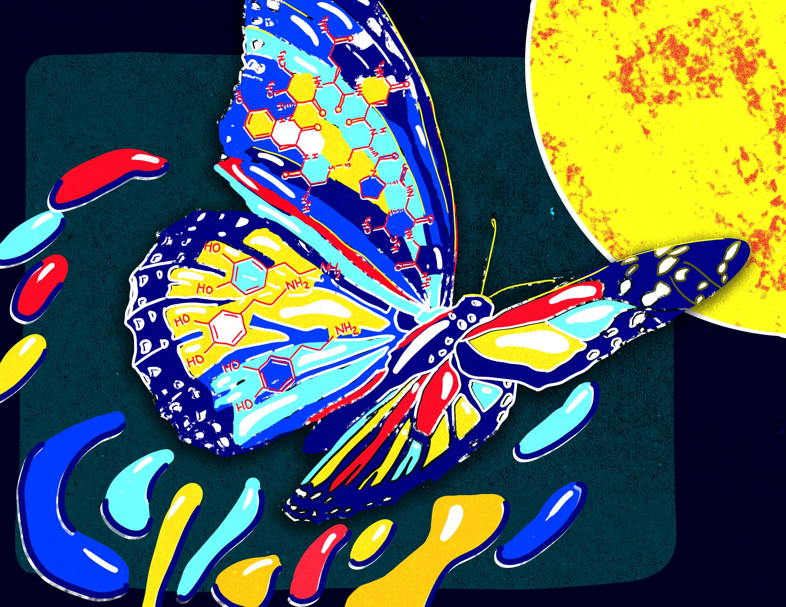 Art by JD Jarolimek, “A Literary Classic: Oxytocin And Dopamine In Autism Spectrum Disorder”