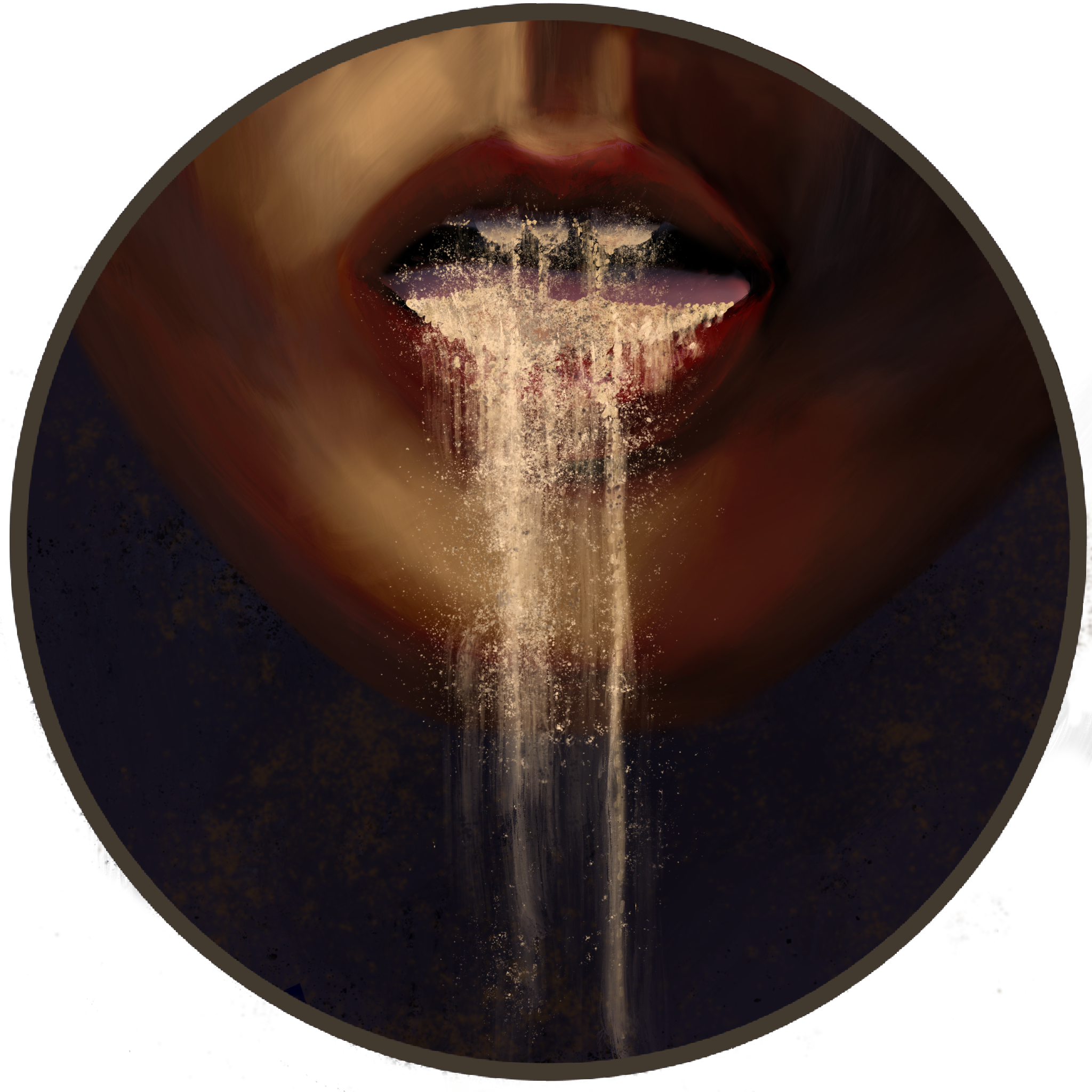 Art by: Emily Holtz, "Under the Surface: Revealing the Mechanisms Behind Eating Disorders"