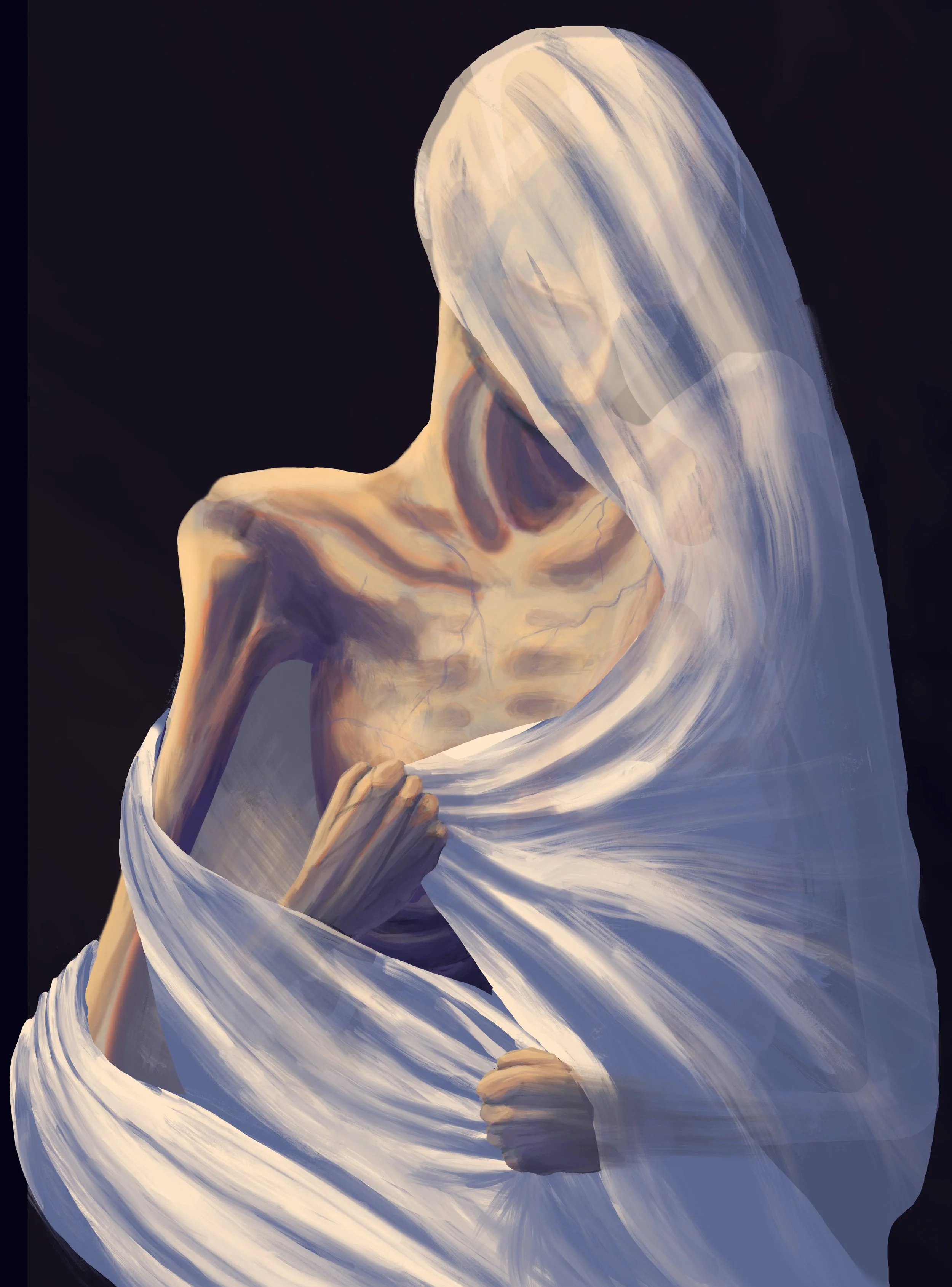 Art by: Emily Holtz, "Under the Surface: Revealing the Mechanisms Behind Eating Disorders"