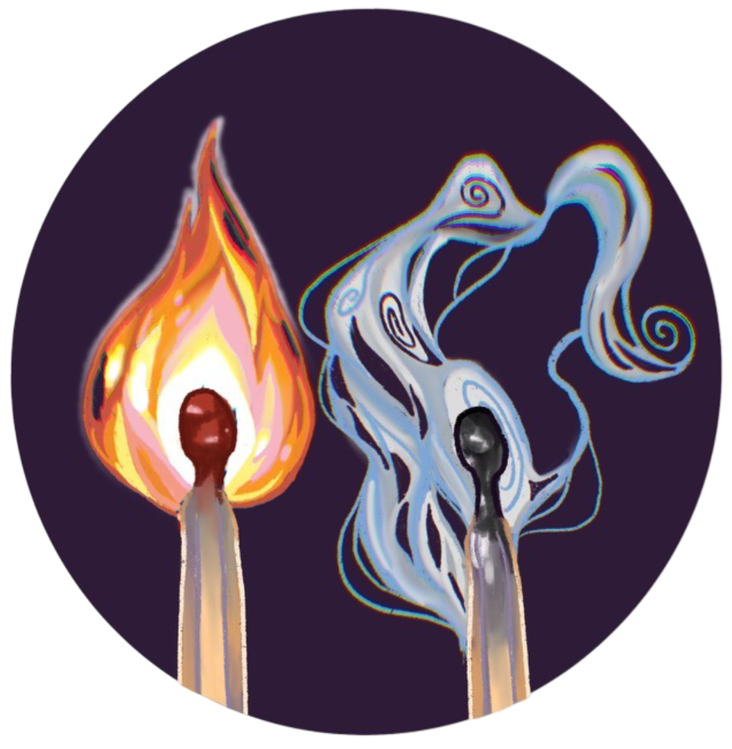 Art by: Racine Rieke, "From Dean's List to Drained List: The Brain Science of Burnout"