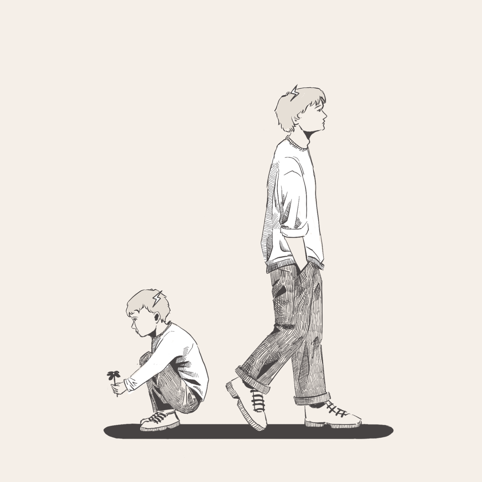 Art by: Cora Thompson, "Brain Under Fire: When Fever Turns to Seizure"