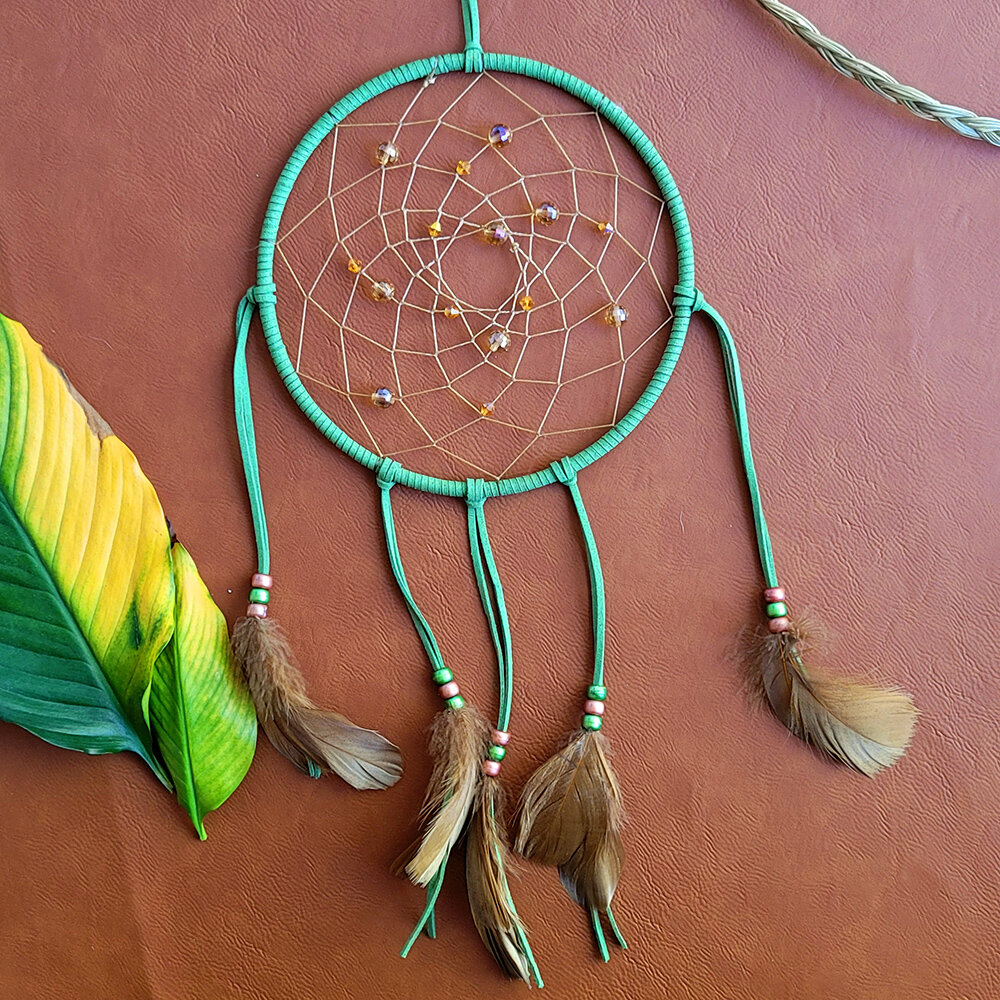 Dream Catcher - Beige/Green