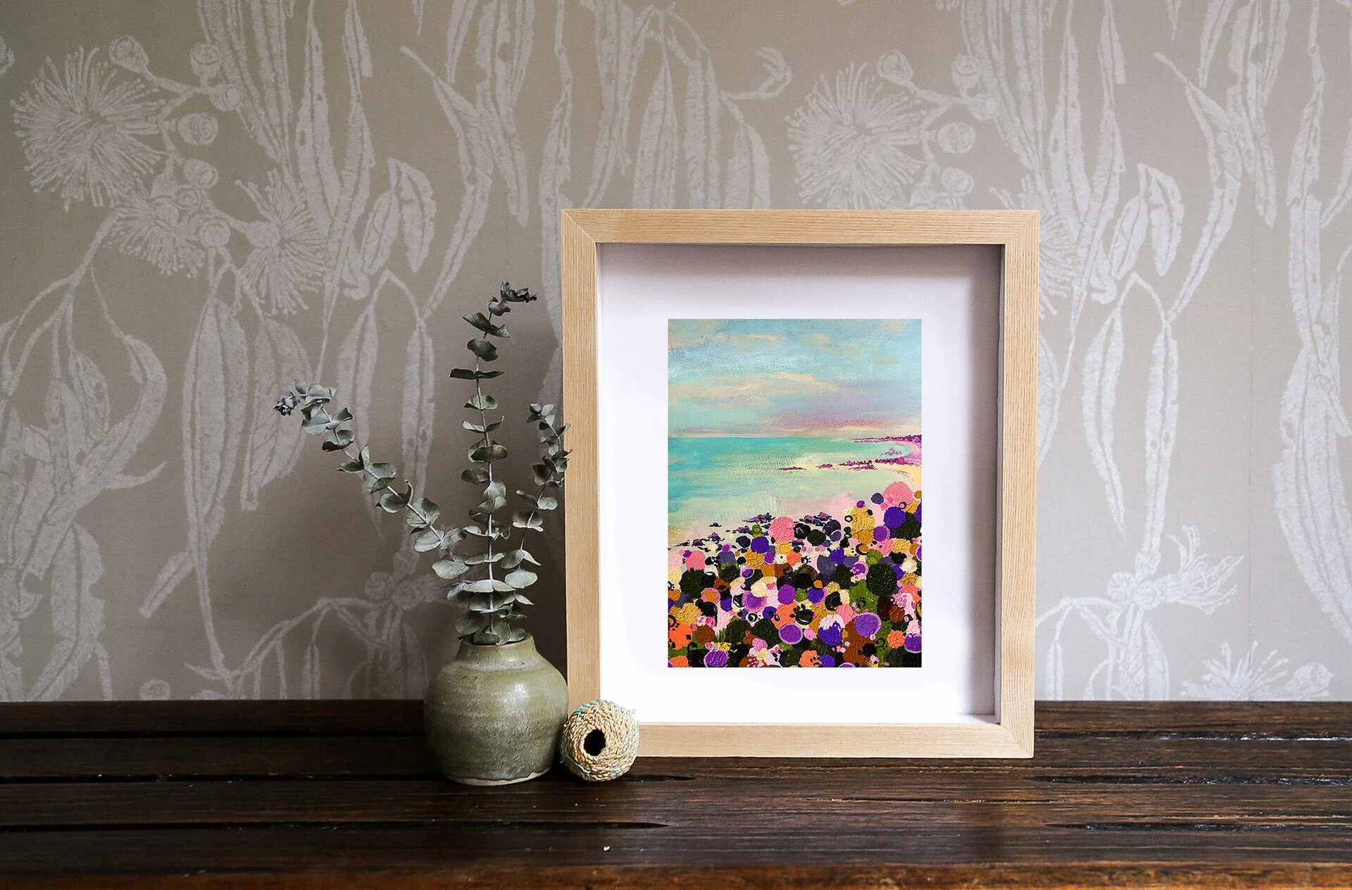Melissa_Banks_Raw_Oak_Frame_The_Call_of_the_Shore.jpg