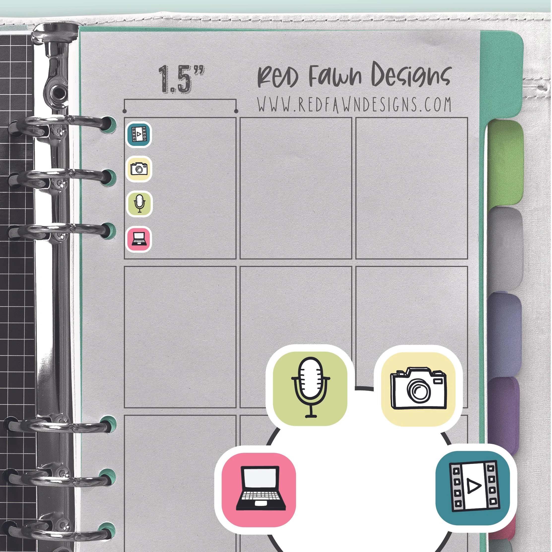 Micro Social Media Icons