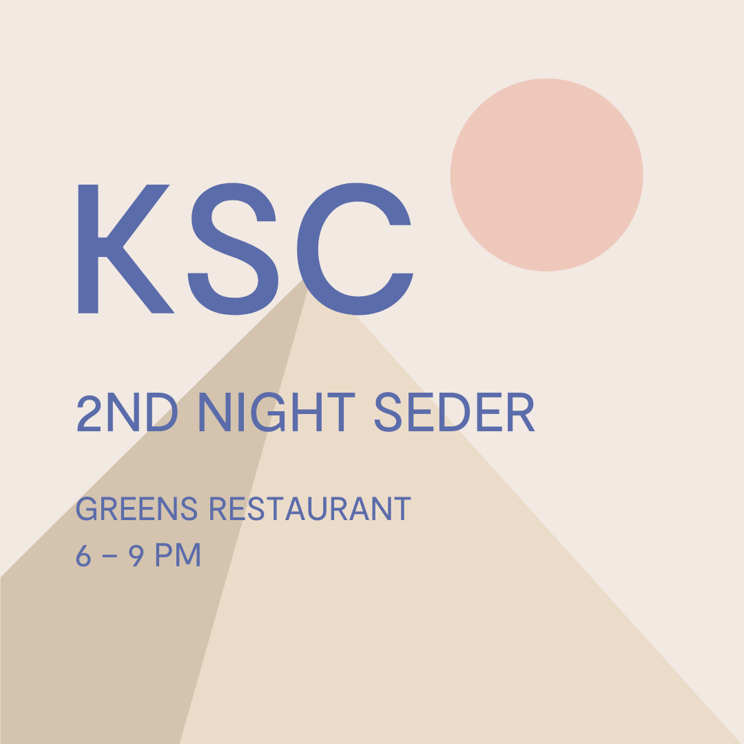 KSC 2nd Night Seder led by Rabba Mor Shimonie