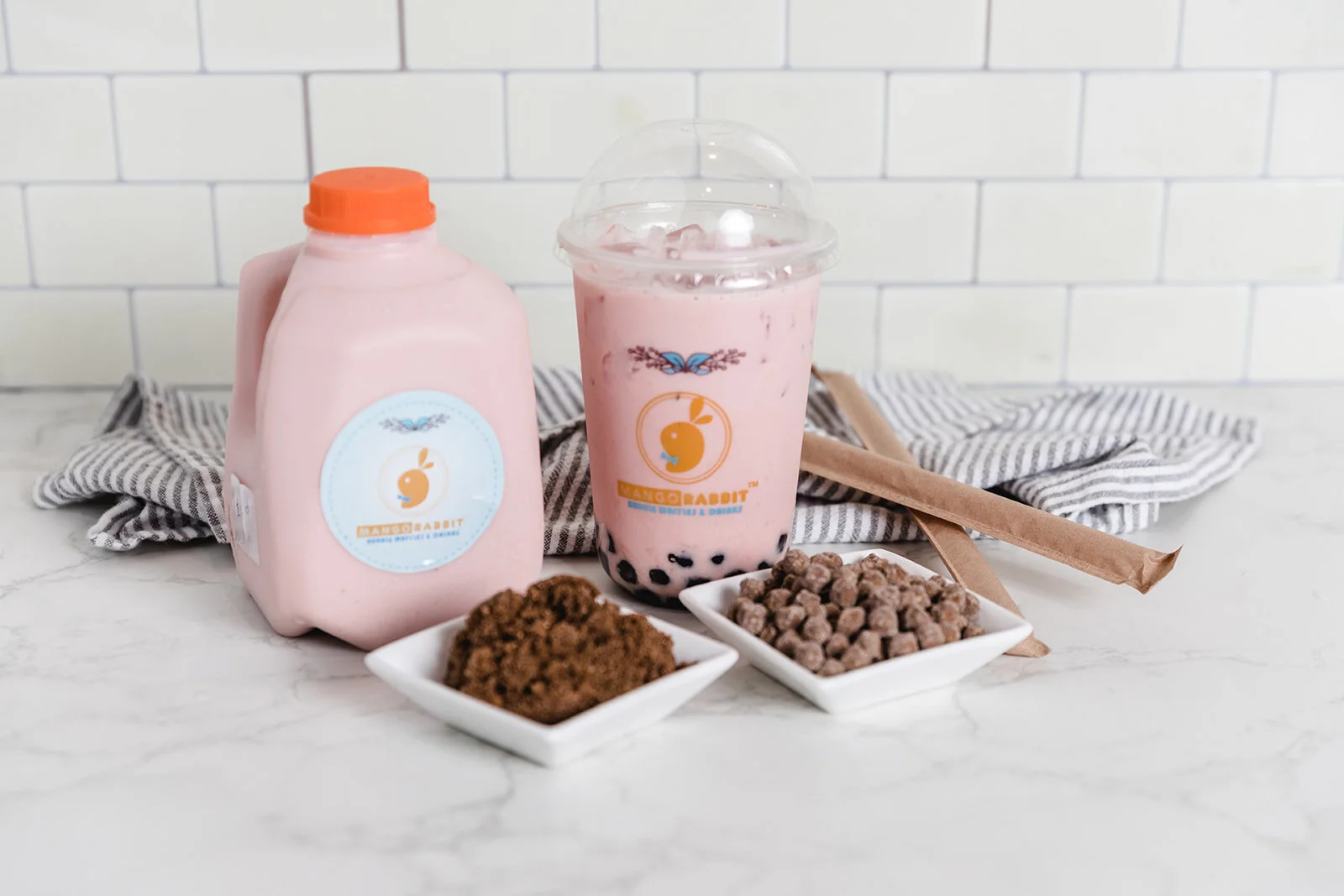 Boba Kit Ready to Enjoy — Mango Rabbit
