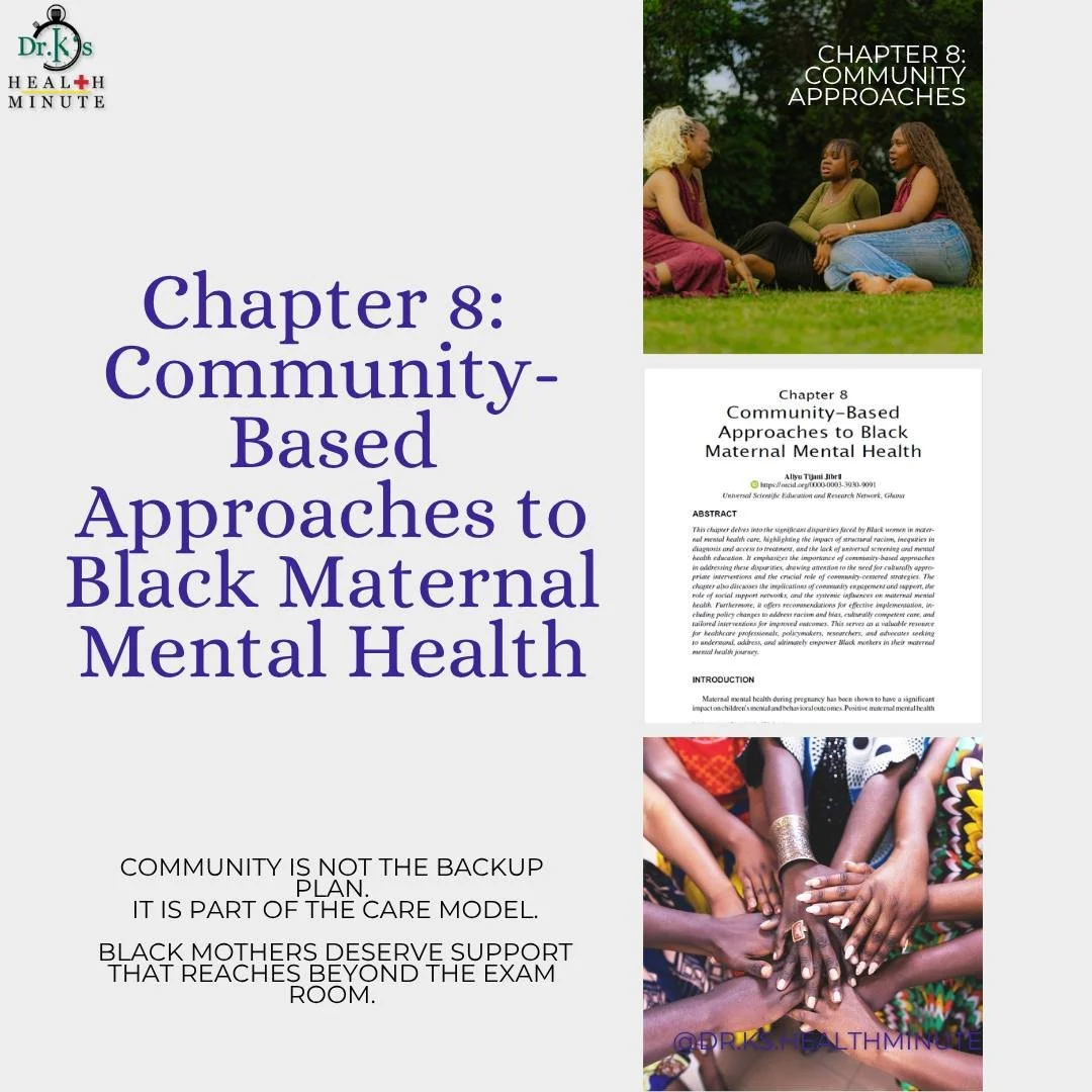 We keep talking about connecting Black mothers to care.

But care cannot only live inside hospitals, clinics, and systems that many Black families have learned not to trust.

Sometimes care looks like a doula who knows how to advocate in the room.

A