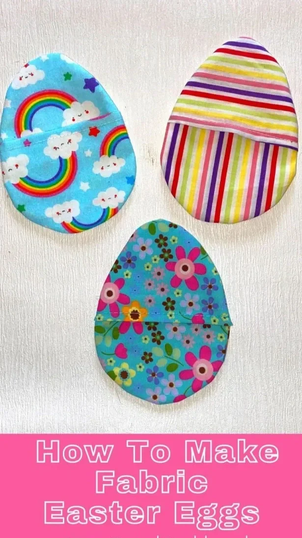 Easter Egg Pouch Craft -- Sewing required 