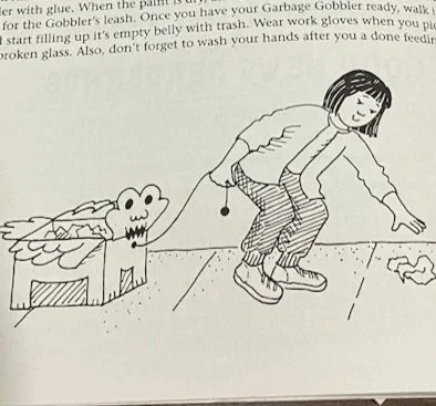 Olla  Children's Craft--Garbage Gobbler 