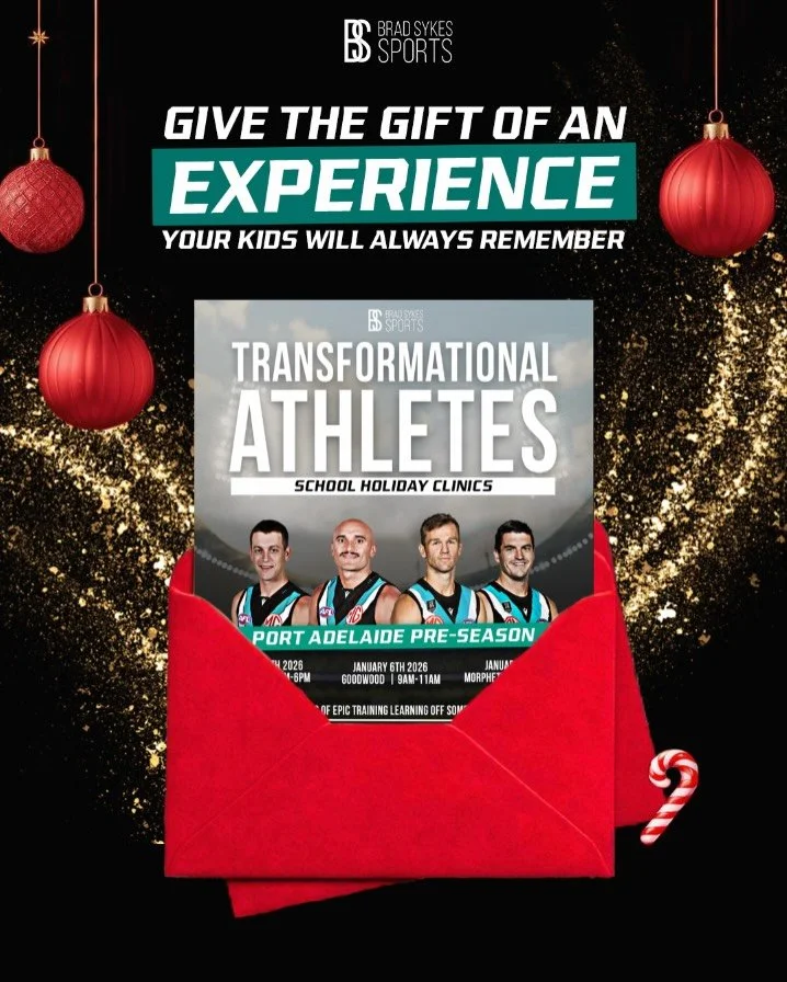 🎄 GIFT AN UNFORGETTABLE EXPERIENCE 🏉

 📅 Early bird extended to Dec 24th! Save $30! 📅 

⚡️TRAIN WITH &amp; LEARN FROM POWER ROYALTY ⚡️

3 LOCATIONS - FIND ONE NEAR YOU ‼️

Sam Powell-Pepper, Robbie Gray &amp; Tom Rockliff n @modburyfootballclub 
