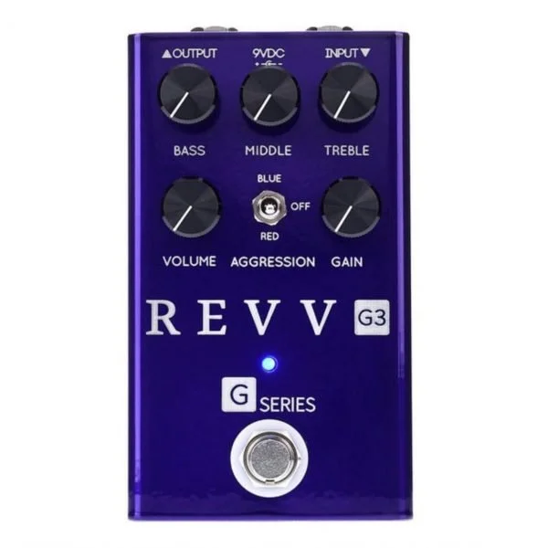 REVV AMPS G3 PURPLE GUITAR PEDAL