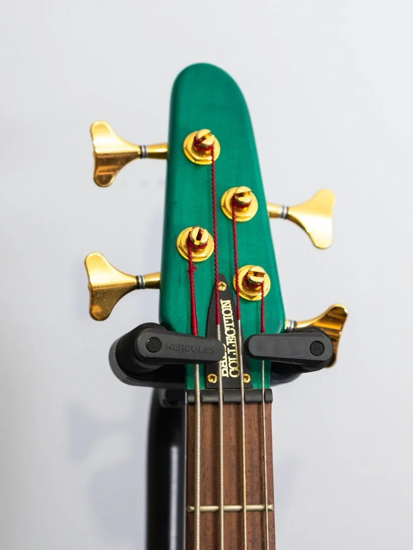 BASS COLLECTION SB330 4 STRING BASS - GREEN — PEDAL TO THE METAL MUSIC