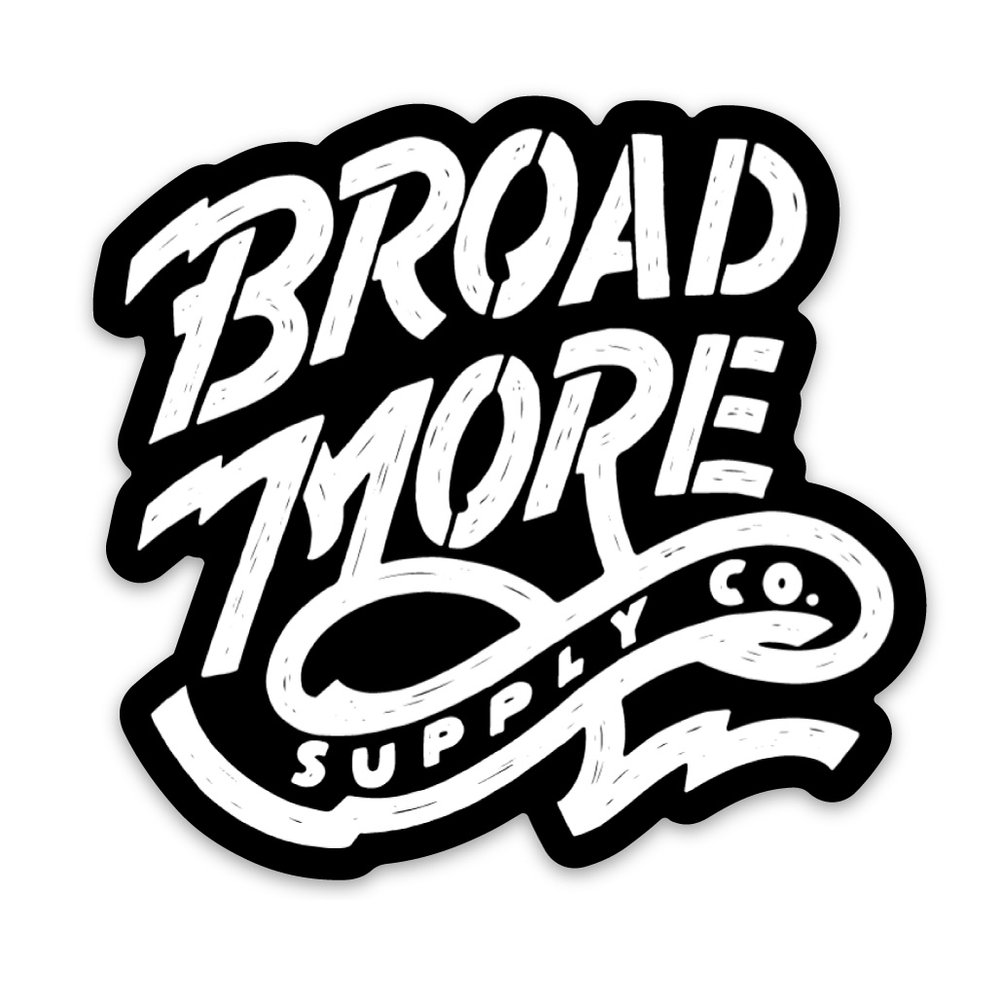Moto Sticker — Broadmore Supply Co.