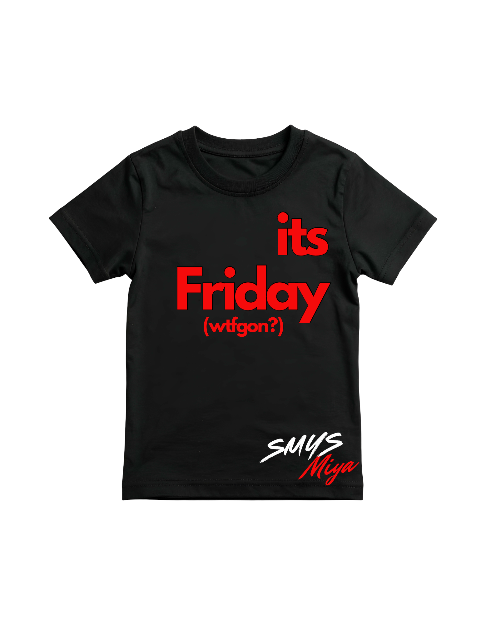 ITS FRIDAY tee (red)
