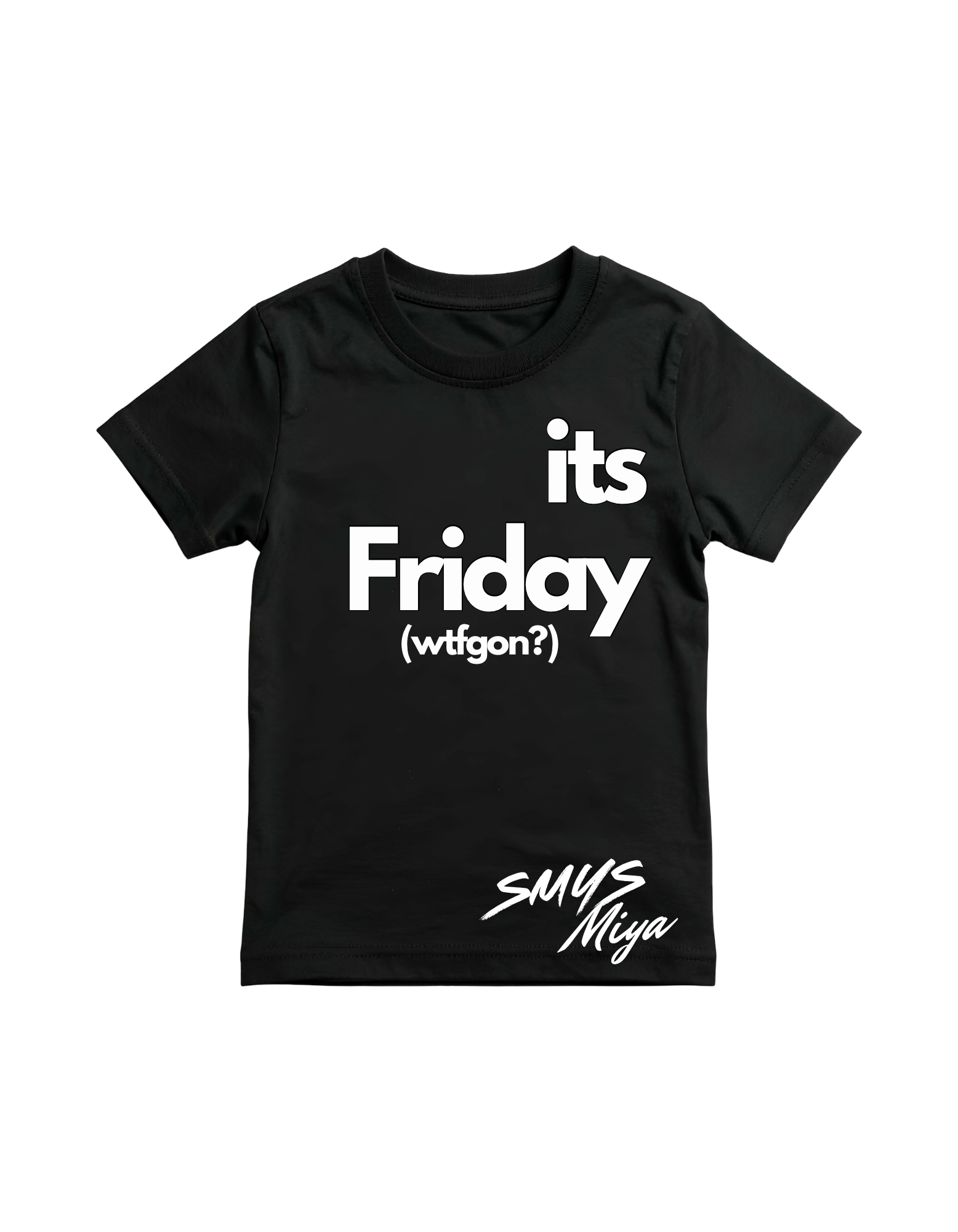 ITS FRIDAY tee (white)