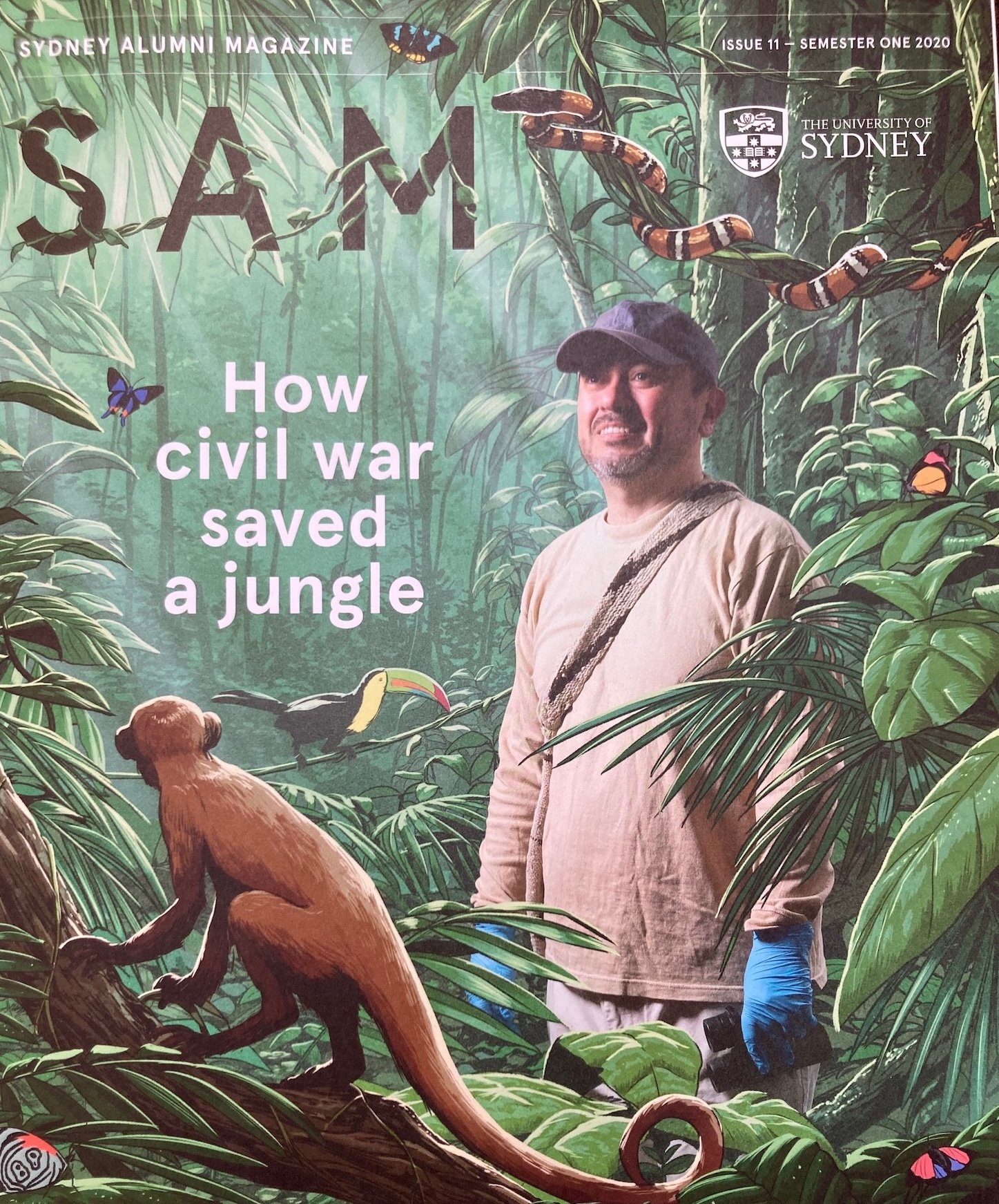 Sydney University Alumni Magazine, cover story