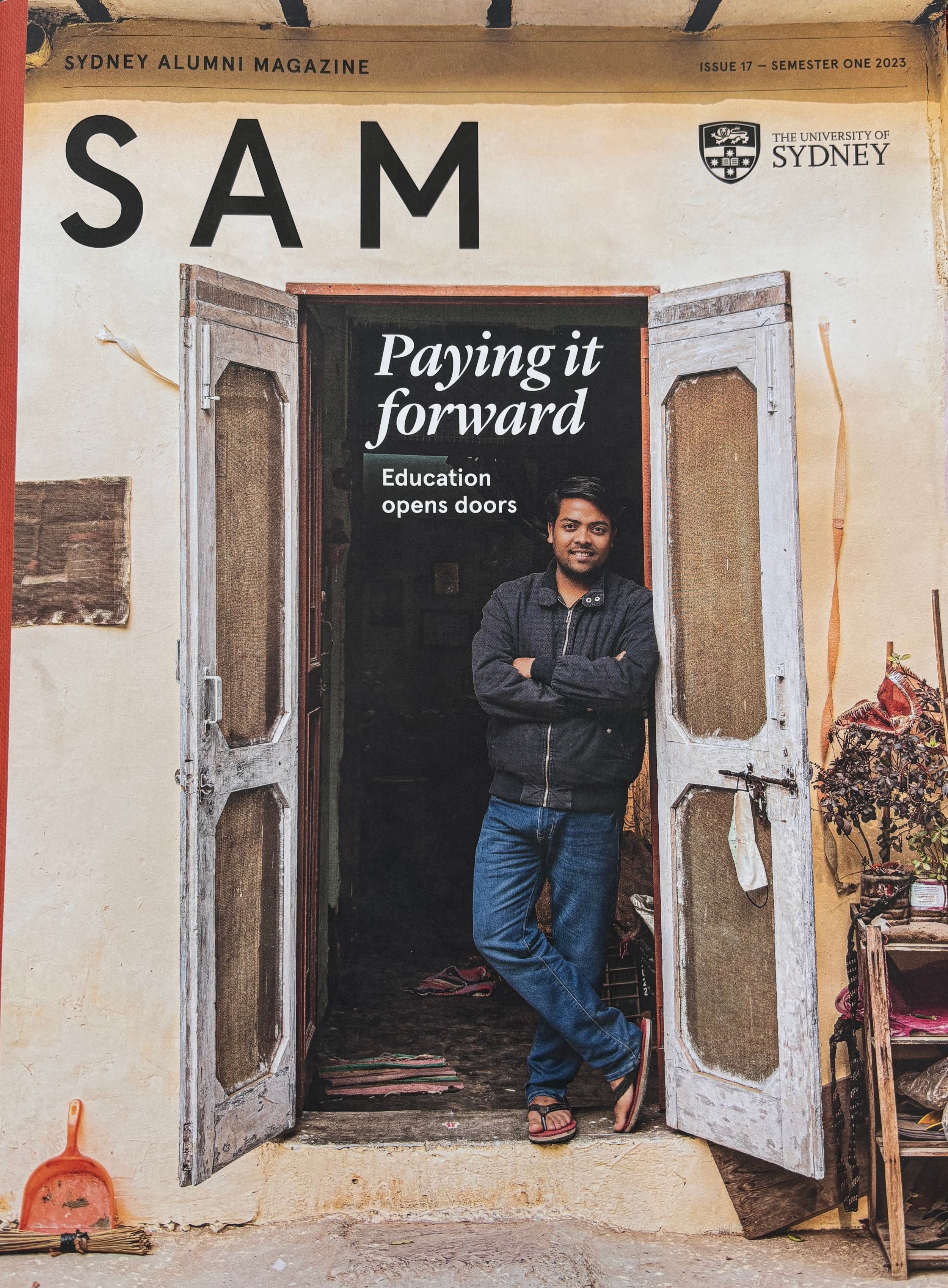 Sydney University Alumni Magazine, cover story