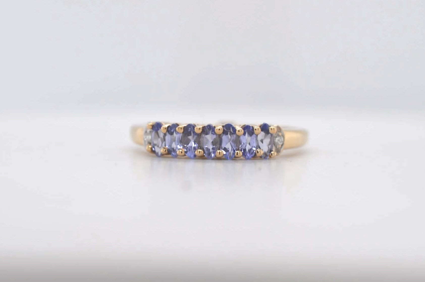 9ct Tanzanite Eternity Ring Price Band A (£0 - £250) ES18