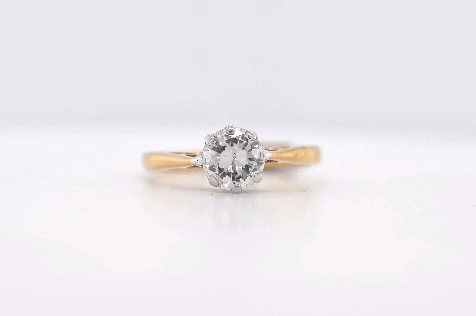 18ct Diamond 0.50ct Solitaire Ring Price Band F (£1,250 - £1,500) EU10
