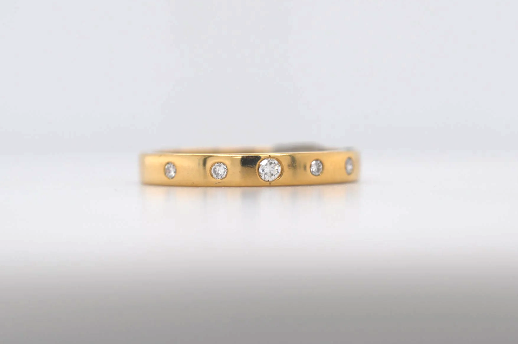 18ct Diamond Band Price Band C (£500 - £750) E014