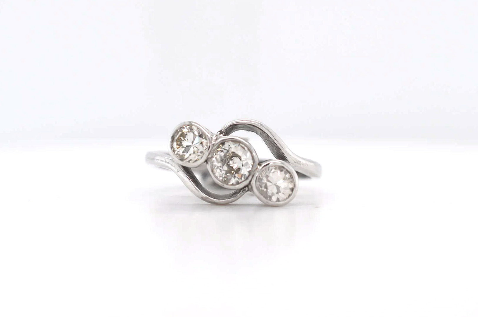 18ct Old Cut Diamonds 0.88ct  Price Band F (£1,250 - £1,500) ED23