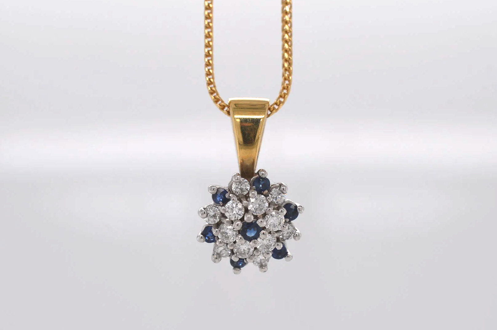  18ct Sapphire & Diamond Price Band E (£1,000 - £1,250) EV30