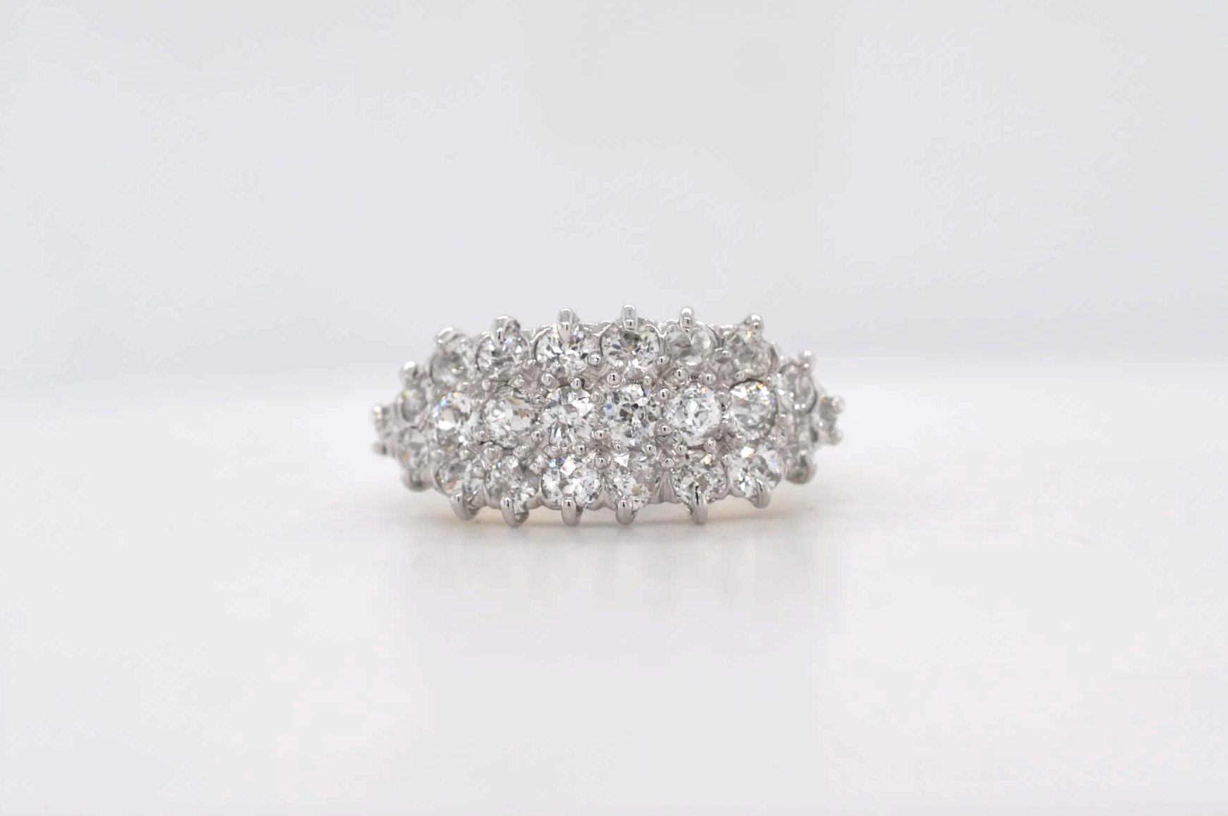 18ct Old Cut Diamonds 2.20ct  Price Band J (£2,500 - £3,000) EY12
