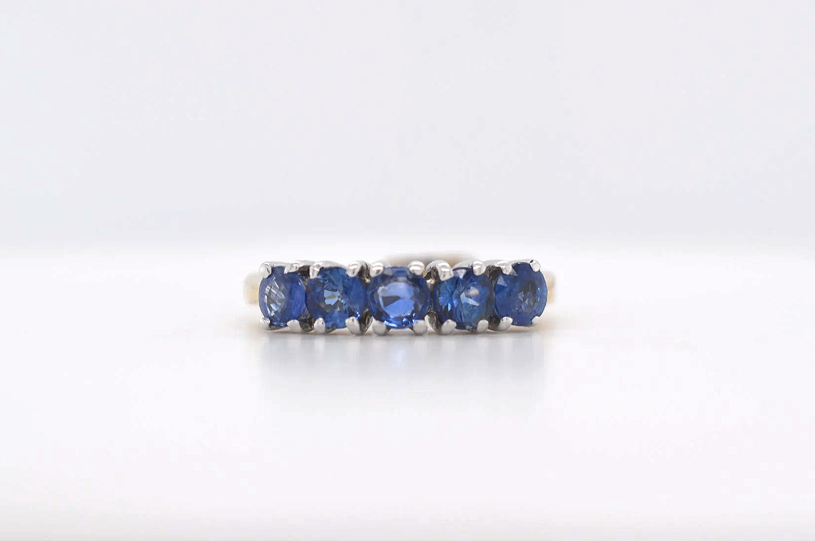 18ct Sapphire Eternity Price Band C (£500 - £750) FA27
