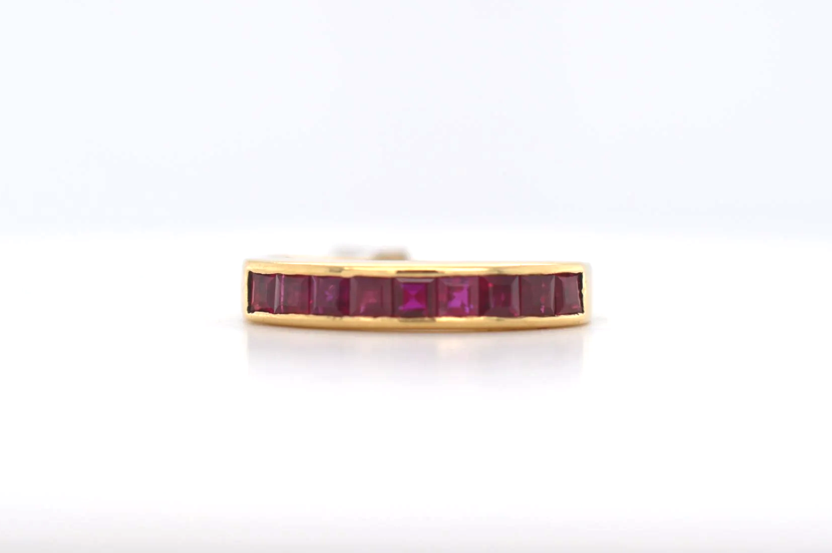 18ct Ruby Eternity Price Band C (£500 - £750) FB12