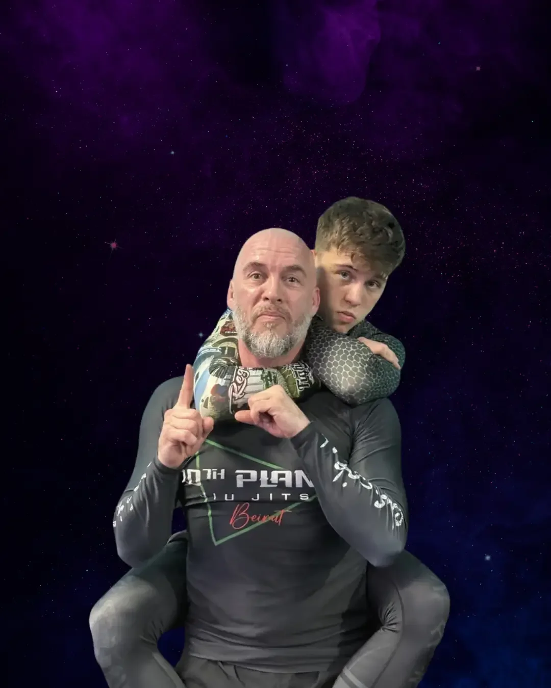 ·Shawn and Hendrick Sayles, Kids Instructors teaching children at 10th Planet Jiu Jitsu Barcelona