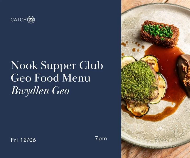 Nook Supper Club : Geo Food Menu