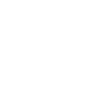 Map pin icon on a black background