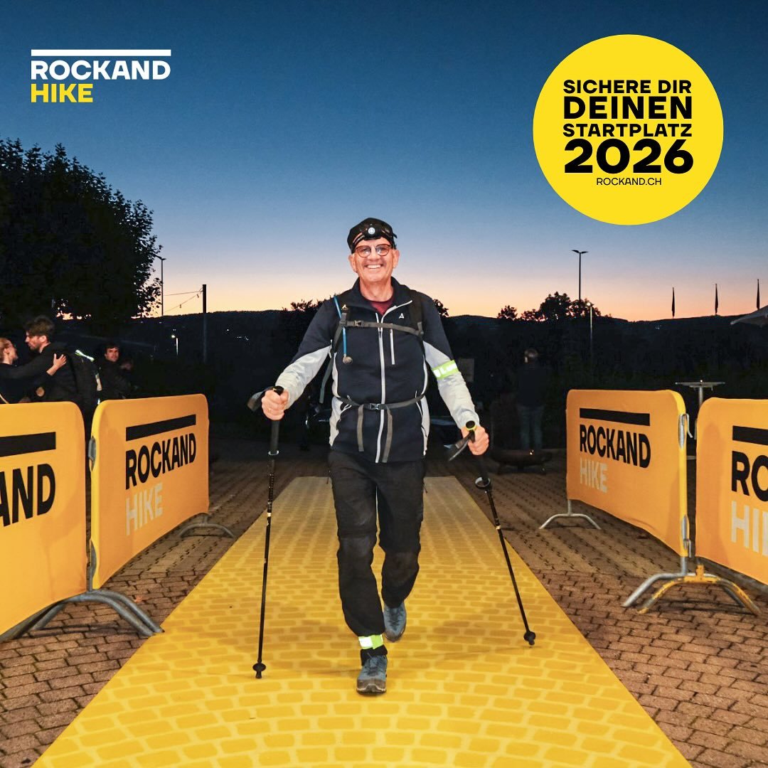 Beim Rockand Hike haben schon einige Teilnehmer Geschichte geschrieben: Der &auml;lteste Finisher war 84 Jahre alt, der j&uuml;ngste 18. 🥾
Beide haben dieselbe Distanz gemeistert &ndash; 100 Kilometer rund um den Z&uuml;richsee. Nicht, weil sie glei