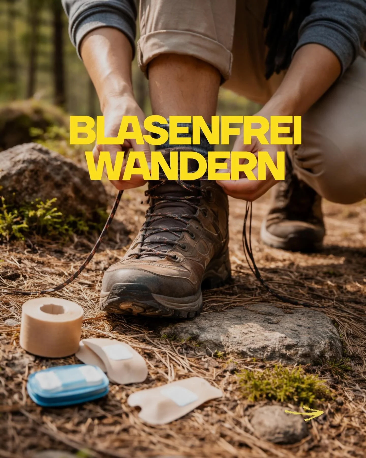 👩🏽&zwj;⚕️ Blasen geh&ouml;ren zu den h&auml;ufigsten Gr&uuml;nden, warum Teilnehmende Tempo verlieren oder den Rockand Hike vorzeitig beenden m&uuml;ssen.🦶🏼🥾 Die meisten Blasen lassen sich aber vermeiden, wenn man fr&uuml;h reagiert. ☀️